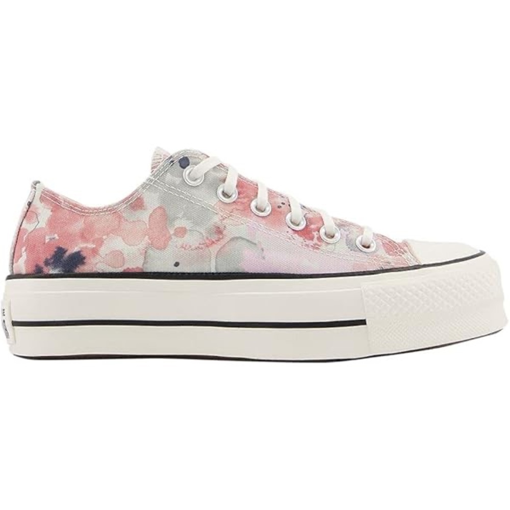 Converse All Star Platform Low "Washed Florals" sneakers. Size 5.5 (uk3.5)